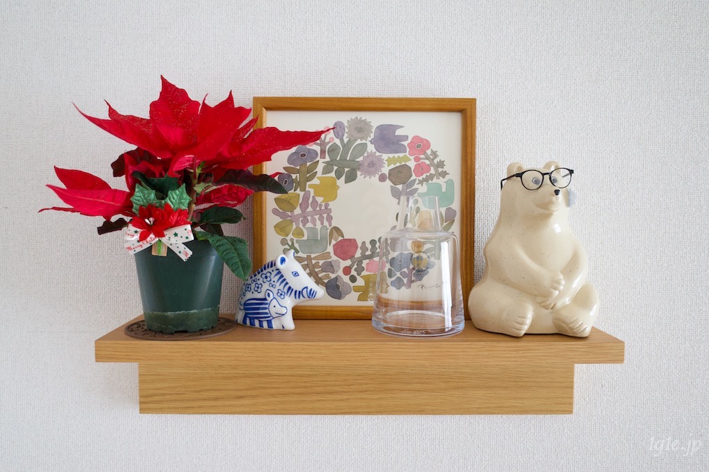 12月の花のある暮らし 一語一絵